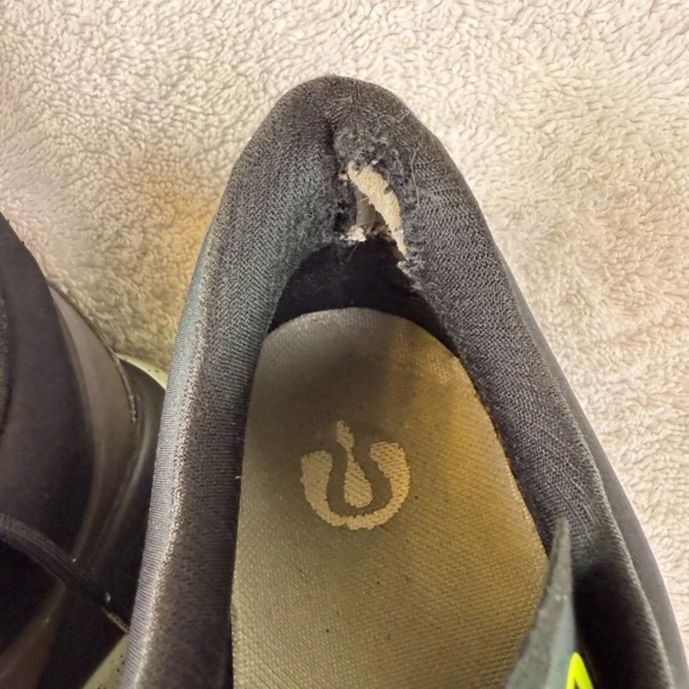 Lululemon Womens Chargefeel Workout Low Size 8.5‎ Black Sneakers Athletic Shoes